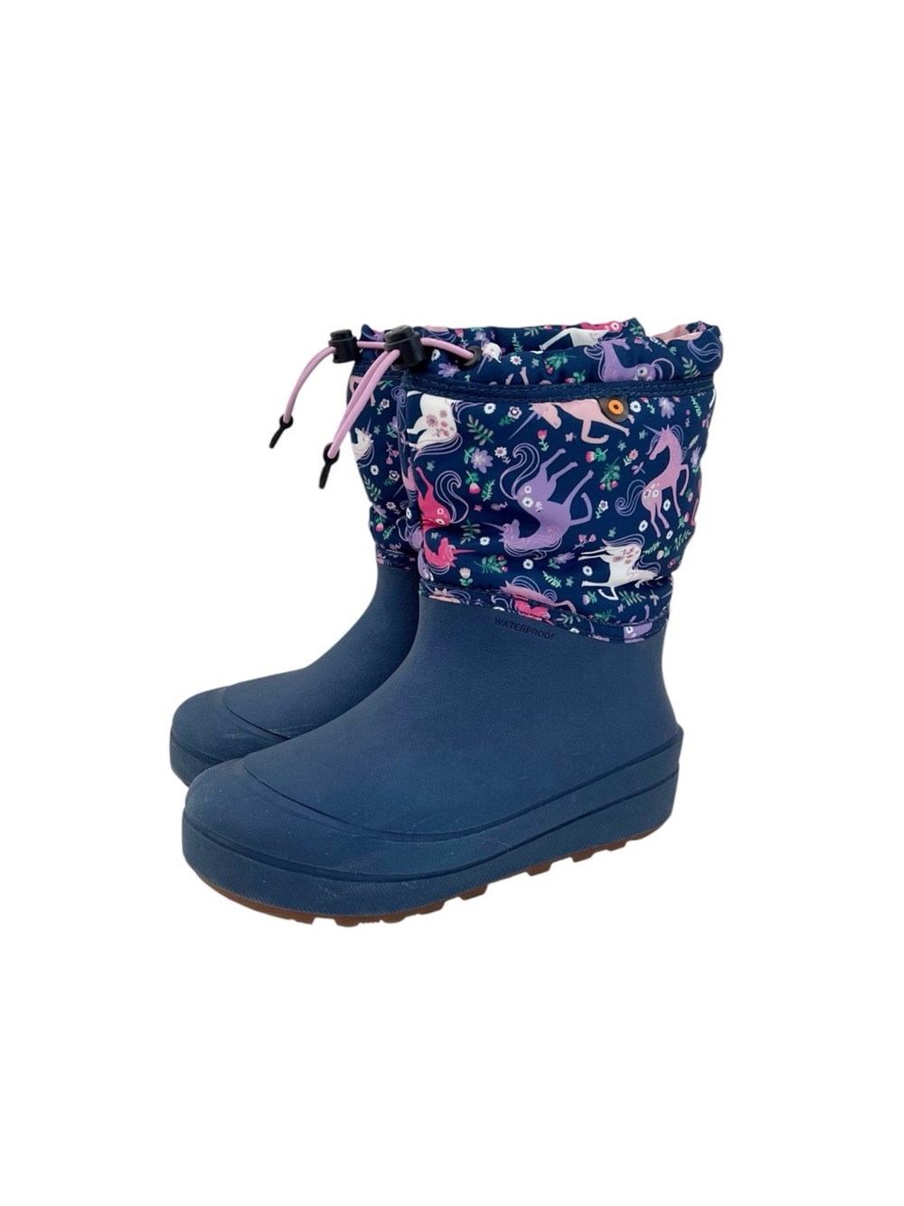 Bogs Girls Unicorn Snow Shell Waterproof Winter Boots